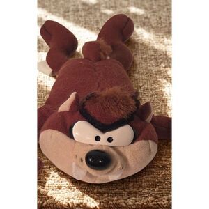 Vintage Taz Plush Tasmanian Devil Looney Tunes 1997 Play By Play Toy